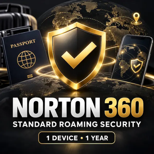 Norton 360 Standard Roaming Internet Security